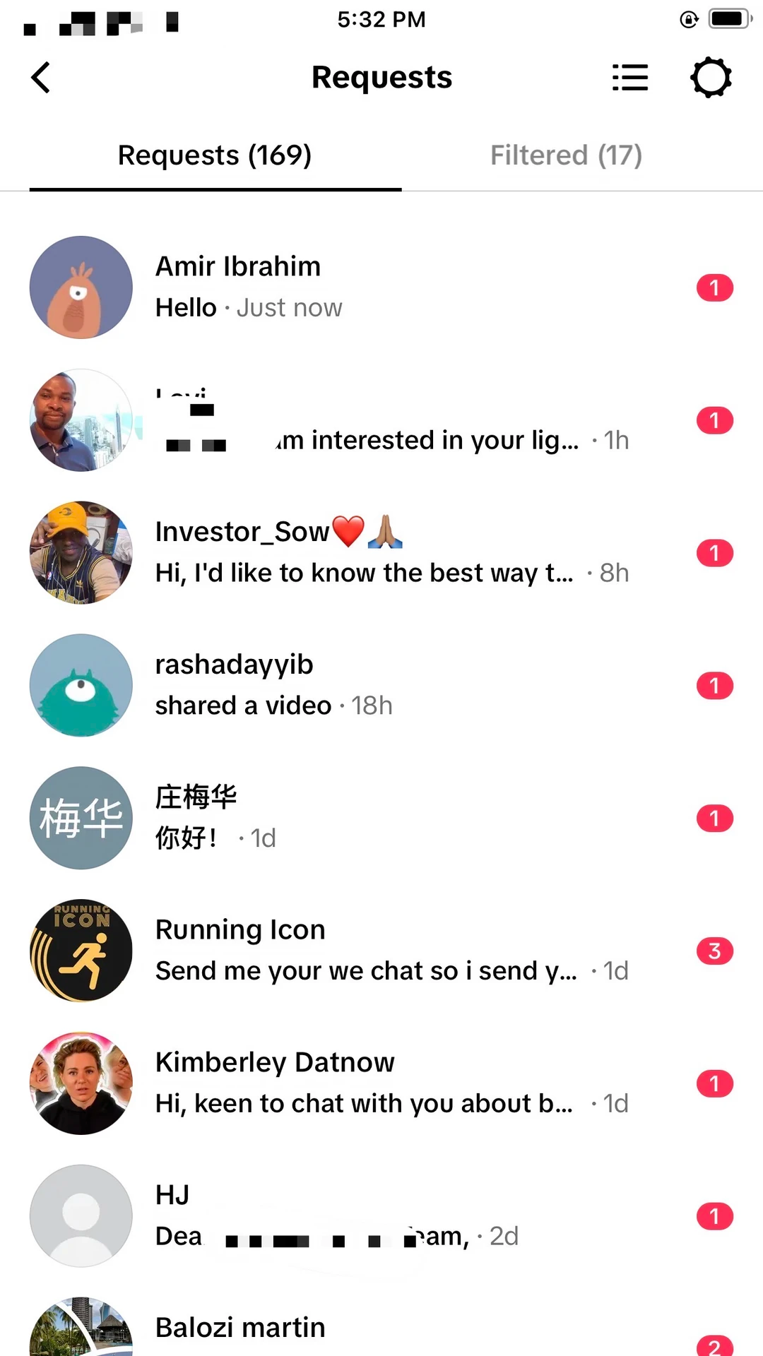 TikTok 询盘量 · 3